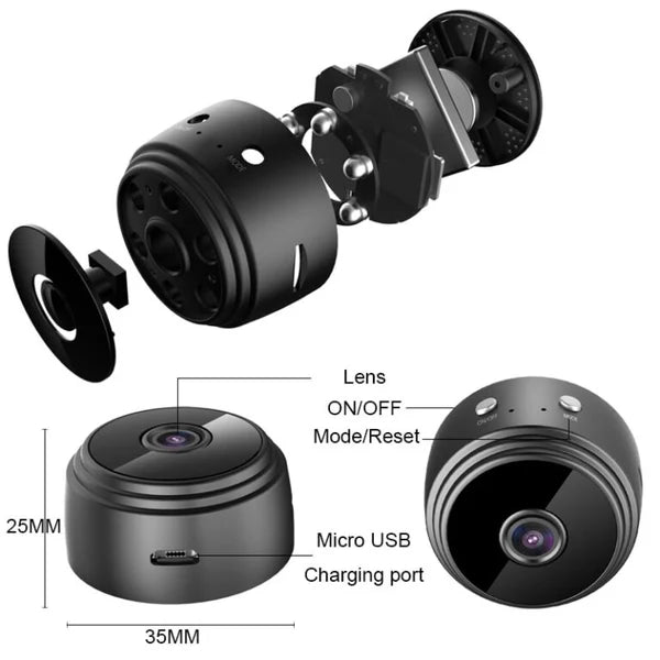 WiFi Mini Camera HD 1080p Wireless 1118